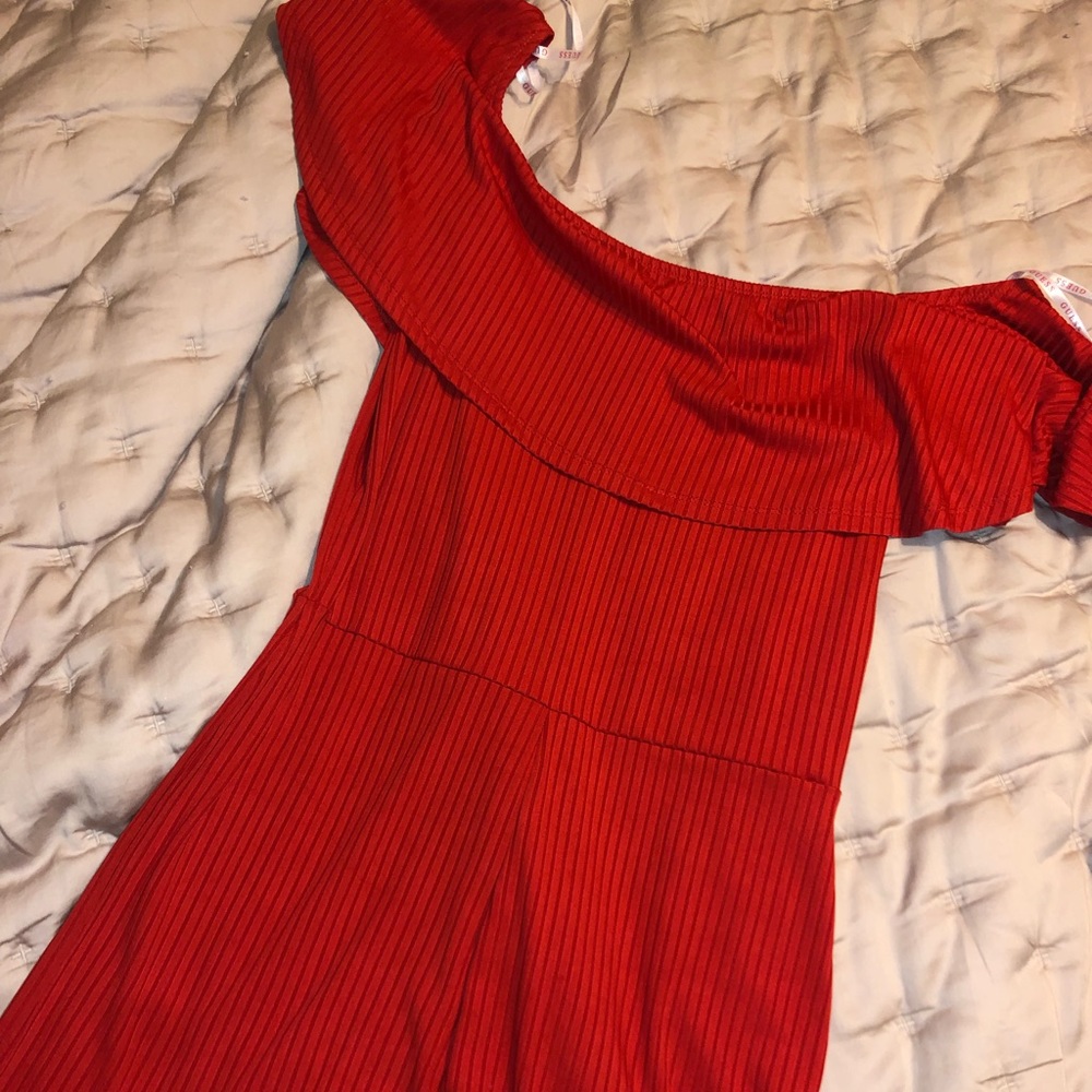 Red romper